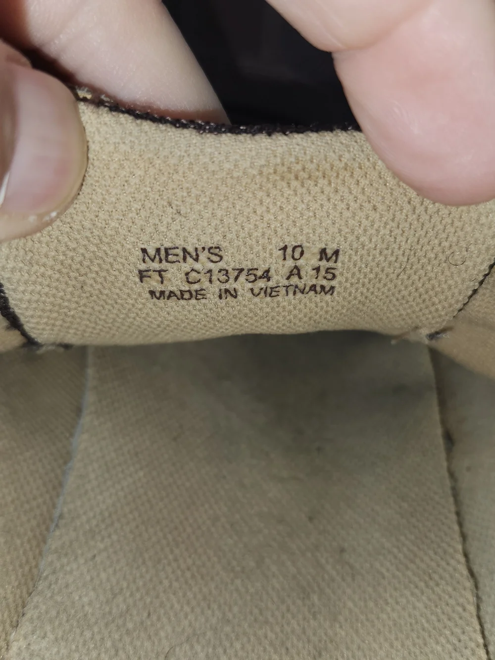 Cole Haan Men's 10 M Dark Brown and Tan Athletic Lace-Up Sneakers